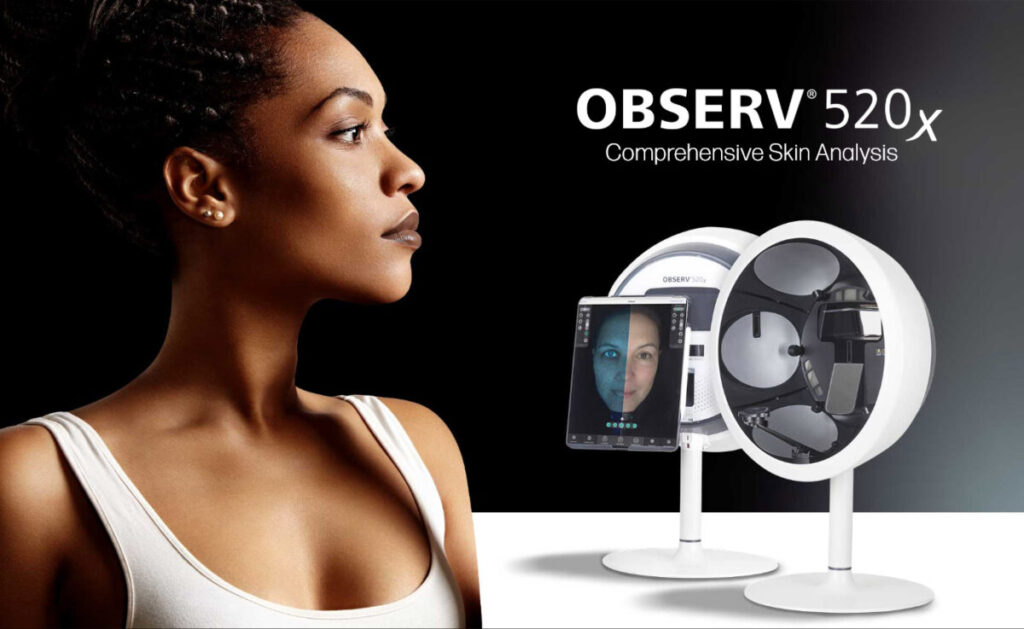 Observ 520x Skincare Analysis technology at Dr Luci Clinic