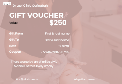 Dr Luci Clinic Gift Card